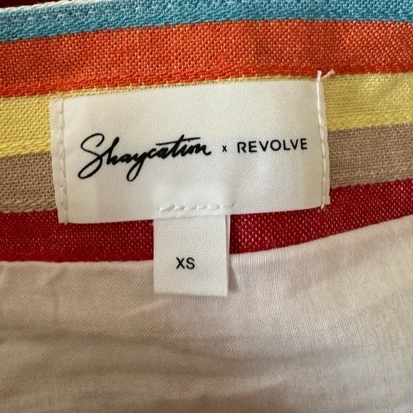 Shaycation x REVOLVE Elsie Mini Skirt in Rainbow, Size XS - Picture 9 of 11